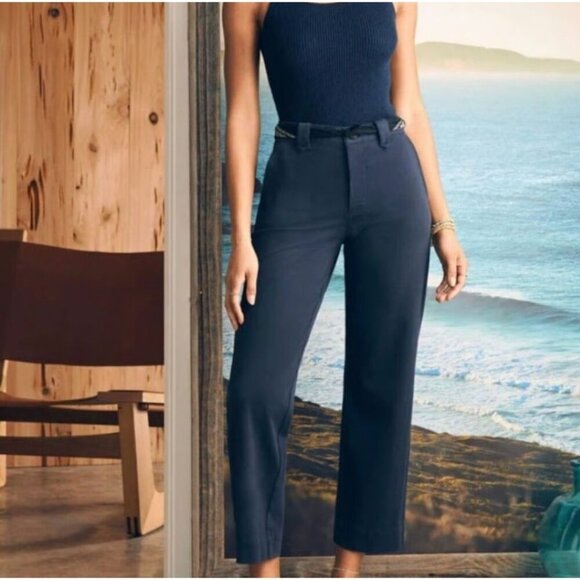 Faherty Pants - Faherty Coastline Stretch Chino Navy Blue Size 4 WB52417-NVY